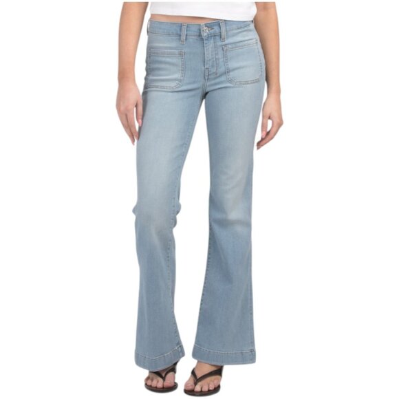 7 FOR ALL MANKIND Dojo Tailorless Jeans - Picture 1 of 2